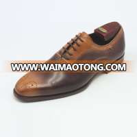 Uncompromising quality breathable italian genuine leather men shoes with premium handcraftmansip